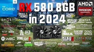 RX 580 8GB Test in 40 Games in 2024