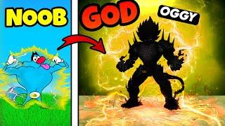 Oggy Became Super God Goku In Roblox Anime Tycoon