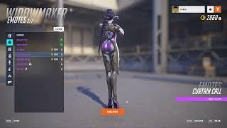 Overwatch 2 Widowmaker All Skins and Stuff