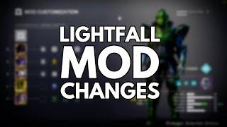 Basic Overview of Lightfalls Mod Changes Armor Charge Mod Screen etc.