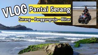 Vlog di Pantai Serang Blitar yang Ngehits dan Natural  Liburan Akhir Tahun