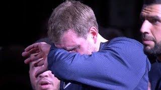 Dirk Nowitzki IN TEARS After Spurs Tribute Video Final NBA Game