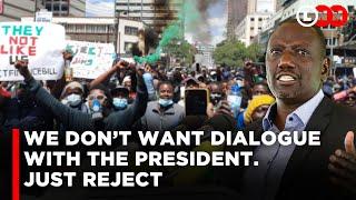 The talking stage is over We want no dialogue with the president. Just reject the Finance BillLNN
