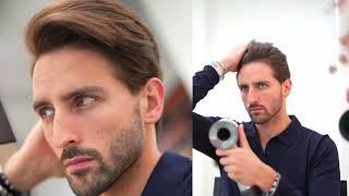 Classic hairstyling. Men’s hair