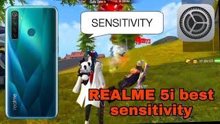 Realme 5i free fire sensitivity  realme 5i dpi setting  best setting realme 5i #lunaryt #freefire