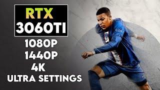 Fifa 23  RTX 3060Ti + I5 11400F - 1080p  1440p  4K  Ultra Settings