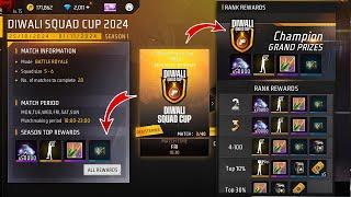 Diwali Squad Cup l Free Fire New Event l Ff New Event l How To Play Diwali Squad Cup Free Fire