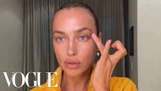 Irina Shayk’s Guide to Fresh Skin & Full Brows  Beauty Secrets  Vogue