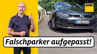 20.000 Euro Strafe fürs Falschparken?  ADAC  Recht? Logisch