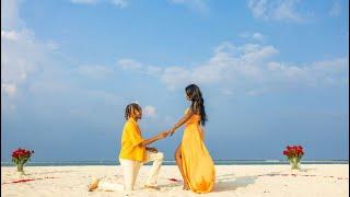 PROPOSING TO MY GIRLFRIEND IN MALDIVES *Emotional*
