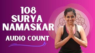 108 Surya Namaskar  Yoga Workout for Weight Loss  108 Sun Salutations  Yogalates with Rashmi