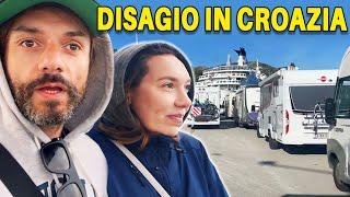 QUANDO IL TRAGHETTO DIVENTA UN INCUBO Croazia in camper.