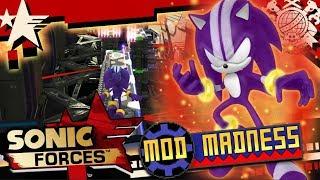 Sonic Forces PC 4K 60FPS DARKSPINE SONIC & BETA MORTAR CANYON - Mod Madness