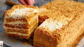 Торт Медовик за 30 МИНУТ Без Лишних Заморочек  Honey Cake Recipe