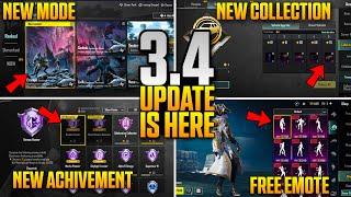  3.4 UPDATE IS HERE  HOW TO DOWNLOAD 3. 4 UPDATE PUBG MOBILE  BGMI