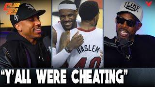 Jeff Teague CALLS OUT Udonis Haslem “Yall were cheating” on LeBron Heat team  Club 520 x The OGs