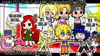 NARUTO GIRLS + KUSHINA REACT TO NARUTO AND THE FUTURECANON SHIPGC