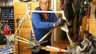 Rennrad Kalkhoff Amateur 06 S  restaurieren . Restoring the Kalkhoff Amateur 06 S racing bike