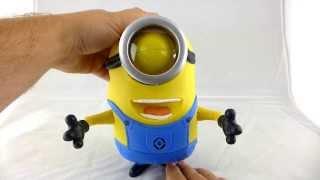 Minion Stuart 8 Talking Figure with LOL Mode Review from Thinkway Toys Despicable Me 2 lineup