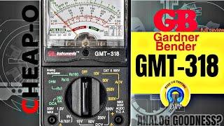 GB●Gardner Bender GMT-318 CHEAP-O Analog Multimeter Review