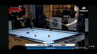 2024 Fedor Gorst and Ko Pin Yi Scottish Battle. 9 ball