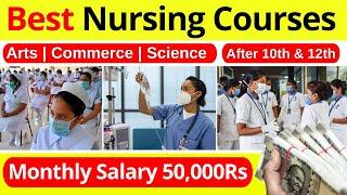 Step By Step How To Become Nurse After 10th & 12th  Nurse Kaise Bane  Nursing Course