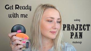 GRWM using PROJECT PAN MAKEUP