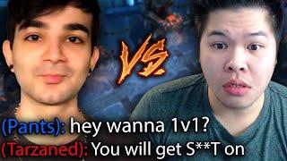 1v1 Tarzaned vs Pants - WHOS THE TRUE RANK 1?