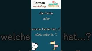 die Fabre color  Deutsch lernen