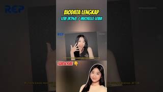 Biodata Lengkap Levi JKT48 #shorts #levijkt48 #michellelevia #jkt48 #jkt48gen12 #jkt48newera