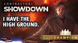 I have the HIGH GROUND in CONTRACTORS SHOWDOWN