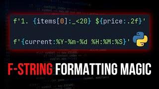 F-Strings Have A Lot of Format Modifiers You Dont Know