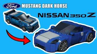 76920 Nissan 350Z - Lego Speed Champions Alternative MOC Tutorial