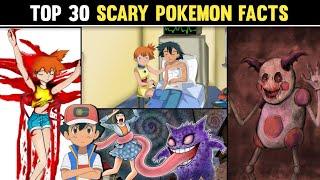 TOP 30 SCARY FACTS ABOUT POKEMONPOKEMON KE DARAWNE FACTSCREEPY POKEMON FACTS@Pokedon2_