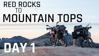 Epic Motorcycle Adventure Through Utah and Colorado  Red Rocks to Mountain Tops Day 1