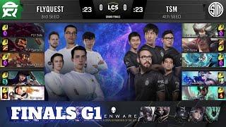 FlyQuest vs TSM - Game 1  Grand Final Playoffs S10 LCS Summer 2020  FLY vs TSM G1