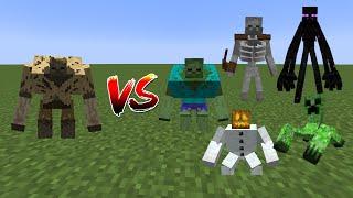 Mutant HuskNew Mutant More Vs Mutant Monsters - Minecraft Mob Battle