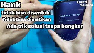 Solusi hp tiba tiba tidak bisa disentuh tidak bisa dimatikan  Kasur viral kerusakan all smartphone