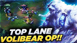 TOP LANE VOLİBEAR ÇOK GÜÇLÜ  BU ŞAMPİYONU KESMEK ÇOK ZOR  VOLİBEAR ÖĞRETİCİ OYNANIŞ  Emre Bey