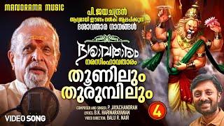 Thoonilum Thurumbilum  Narasimham  Dasavatharam  Video Song  P Jayachandran  B K Harinarayanan