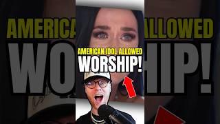 American Idol Allows Worship That Tugs At KATY PERRY‼️ #christian #katyperry #worship #shorts