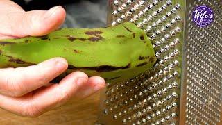 RALLA  TRES PLATANOS VERDES ¡Pero que Sabor - Recetas MWC