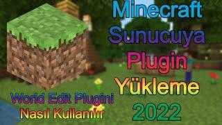 Minecraft Sunucuya Plugin Yükleme WorldEdit Plugini 2022 Sesli Anlatım