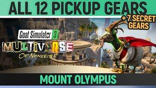 Goat Simulator 3 Multiverse of Nonsense - All Pickup Gears - Mount Olympus