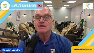 Massage Chair Relief LIVE 91624 - Human Touch Super Novo X CANCELLED - Q&A w Dr. Weidner instead