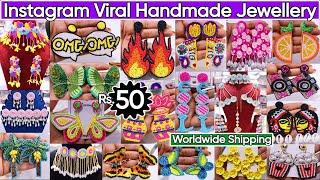 Exclusive Funky Handmade Jewellery Collection 2024  Most Premium Hand Crafted Earrings & Necklaces