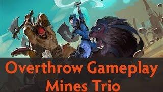 Dota 2 Reborn OVERTHROW mines trio Gameplay Slark 60fps