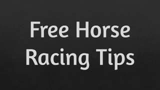 Free Horse Racing Picks - How to profit with horse racing