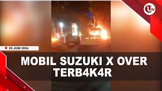 MOBIL X OVER TERBAKAR DI JALAN AISYAH SULAIMAN TANJUNGPINANG  U-NEWS