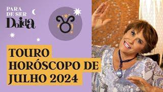 TOURO - JULHO de 2024 MÁRCIA FERNANDES faz PREVISÕES para o SIGNO